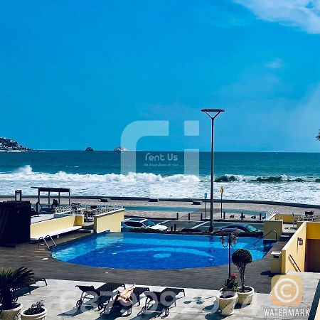 Condominio Miramar, Mazatlan En Malecon Frente A La Playa Extérieur photo
