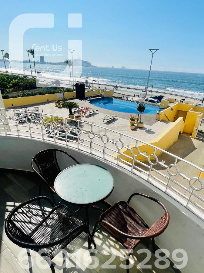 Condominio Miramar, Mazatlan En Malecon Frente A La Playa Extérieur photo